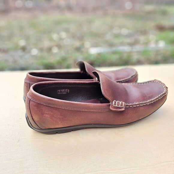 Geox Mens Loafers Slip On Shoes EU Size 43, US size 10, Pre-owned - Picture 3 of 9